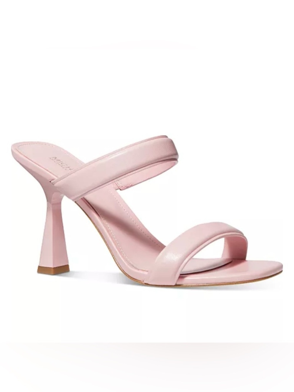 Michael Kors Clara Leather Dress Sandals Smokey Rose